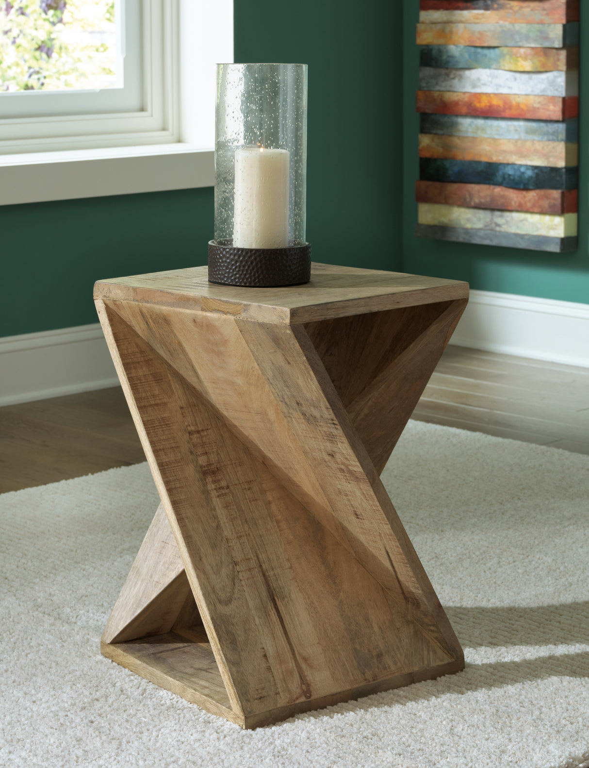 Furniture City Biloxi - Ashley Furniture - Zalemont Accent Table - Accent Table / Distressed Brown - A4000510