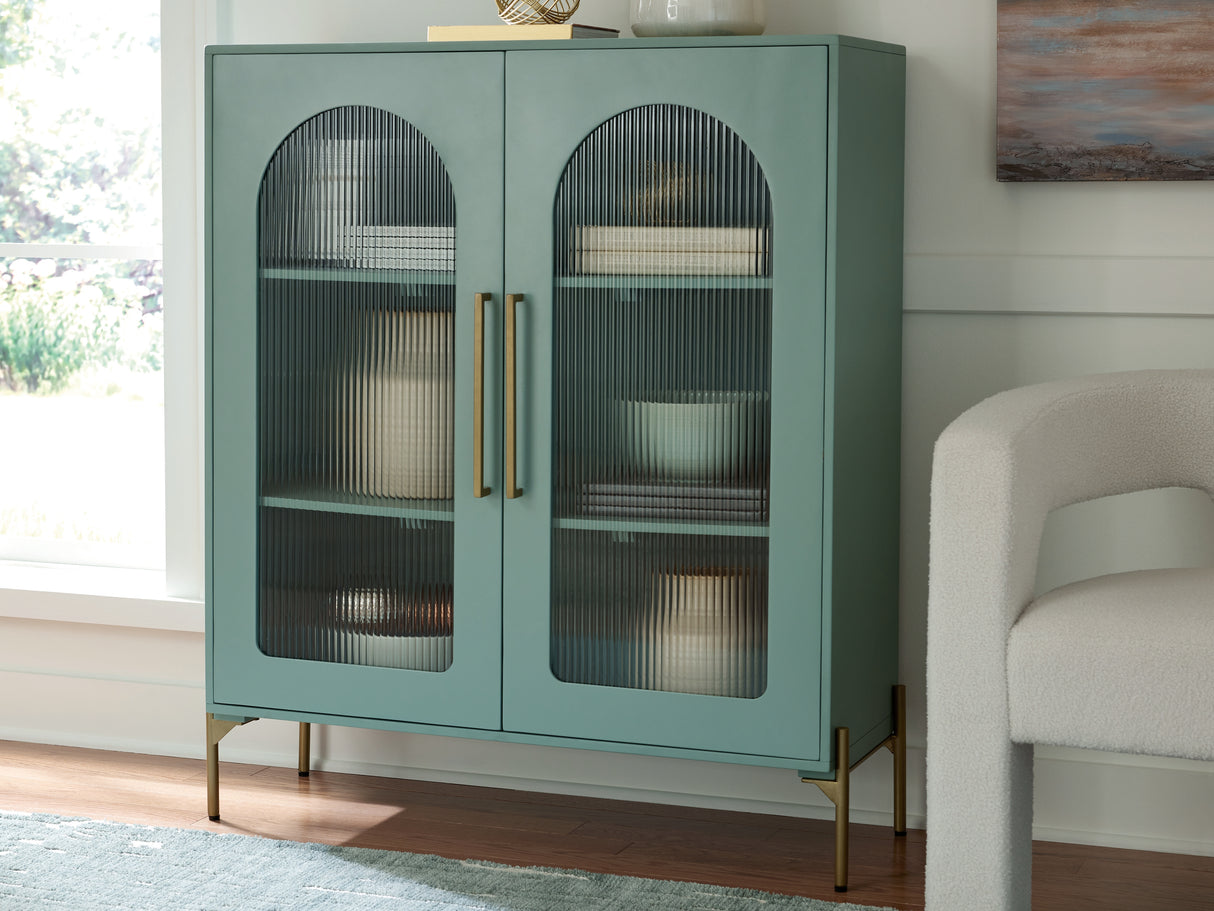 Furniture City Biloxi - Ashley Furniture - Adwen Accent Cabinet - Accent Cabinet / Light Green - A4000665