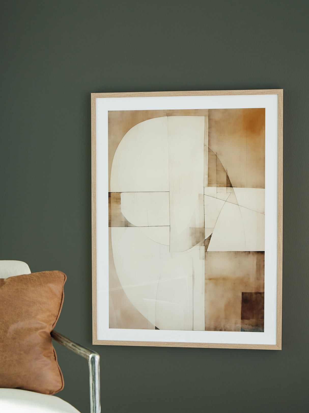 Furniture City Biloxi - Ashley Furniture - Corlain Wall Decor - Wall Art / Brown/Tan/White - A8000407