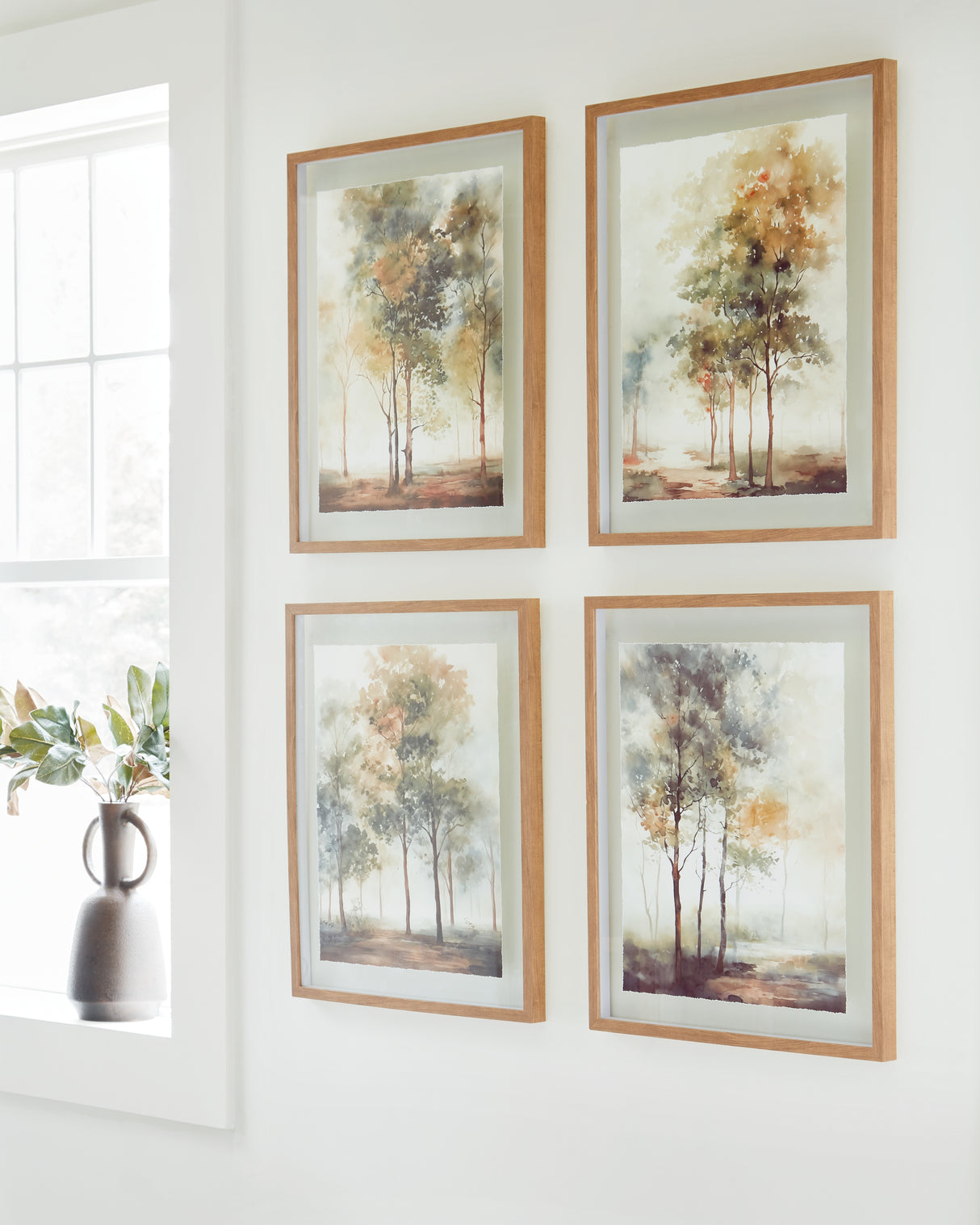 Furniture City Biloxi - Ashley Furniture - Bryneford Wall Decor - Wall Art Set (4/CN) / Multi - A8000411