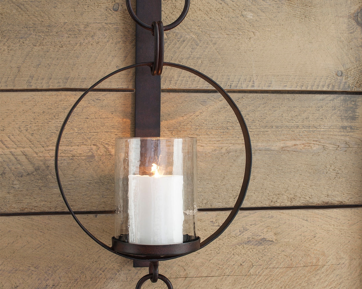 Furniture City Biloxi - Ashley Furniture - Ogaleesha Wall Decor - Wall Sconce / Brown - A8010036