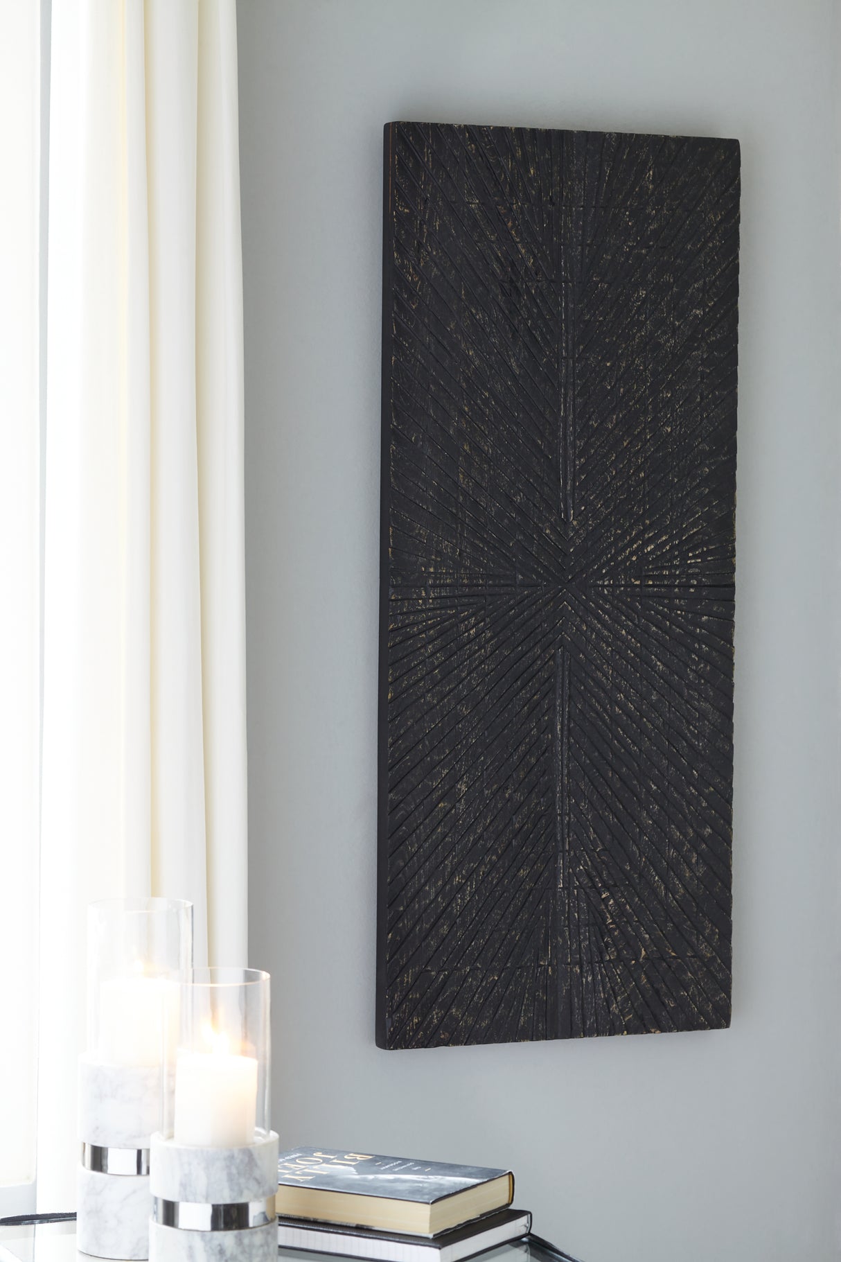 Furniture City Biloxi - Ashley Furniture - Lenora Wall Decor - Wall Decor / Antique Black - A8010281