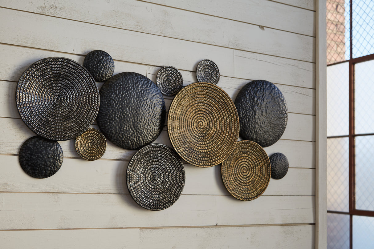 Furniture City Biloxi - Ashley Furniture - Emsley Wall Decor - Wall Decor / Multi - A8010284