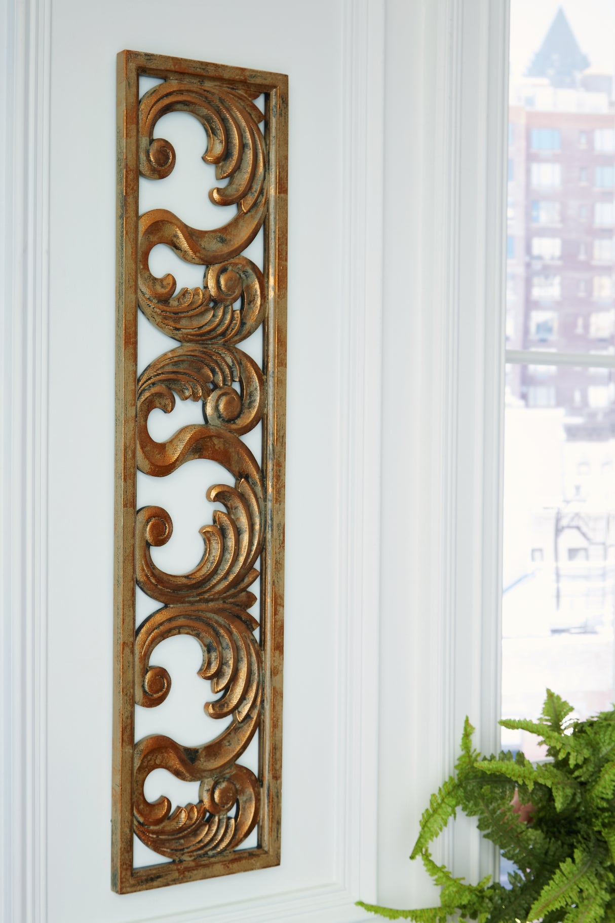Furniture City Biloxi - Ashley Furniture - Candelario Wall Decor - Wall Decor / Natural - A8010286