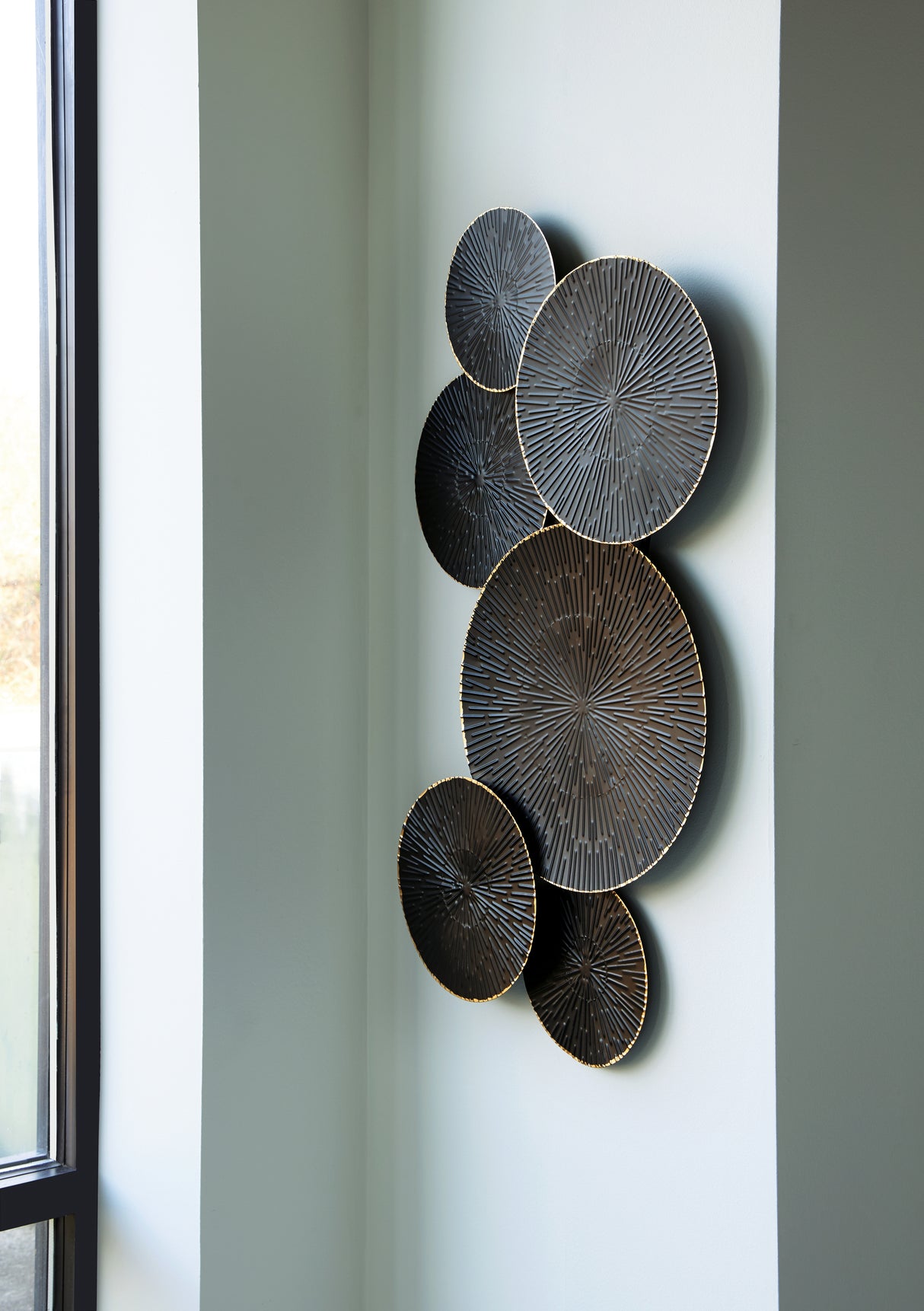 Furniture City Biloxi - Ashley Furniture - Rhetlen Wall Decor - Wall Decor / Black/Gold Finish - A8010301