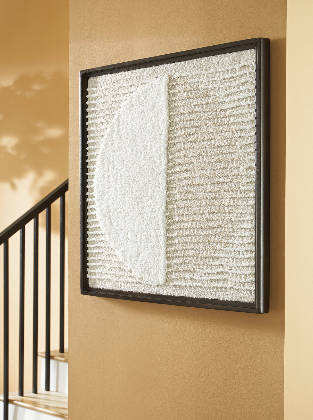 Furniture City Biloxi - Ashley Furniture - Bachard Wall Decor - Wall Decor / Tan/White - A8010330