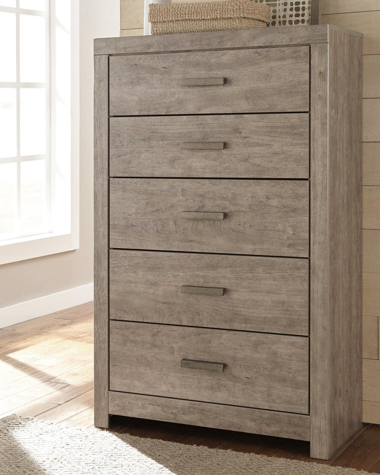 Furniture City Biloxi - Ashley Furniture - Culverbach Bedroom - Queen Panel Bed / Gray - B070B8