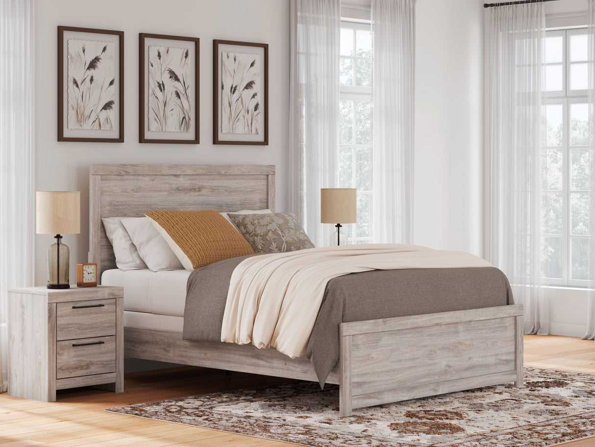 Furniture City Biloxi - Ashley Furniture - Broachmyn Bedroom - Queen Panel Bed / Gray - PCB1120B2