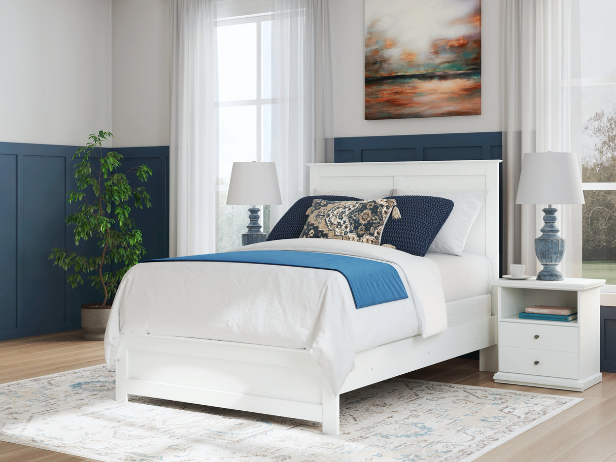Furniture City Biloxi - Ashley Furniture - Bostwick Shoals Bedroom - Full Panel Bed / White - B139B42