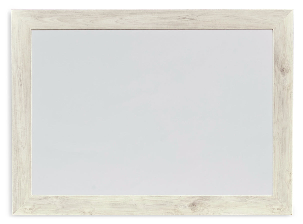 Furniture City Biloxi - Ashley Furniture - Cambeck Bedroom - Bedroom Mirror / Whitewash - B192-36