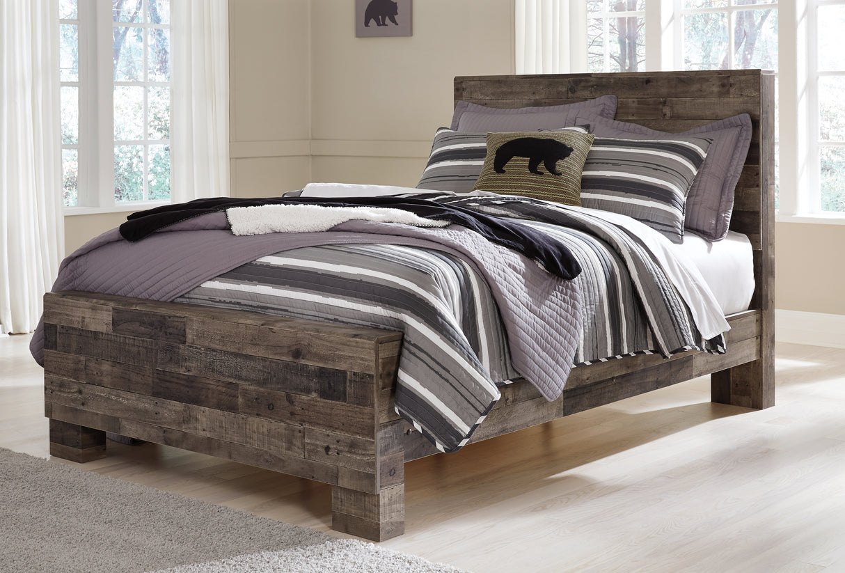 Furniture City Biloxi - Ashley Furniture - Derekson Bedroom - Full Panel Bed / Multi Gray - B200B4