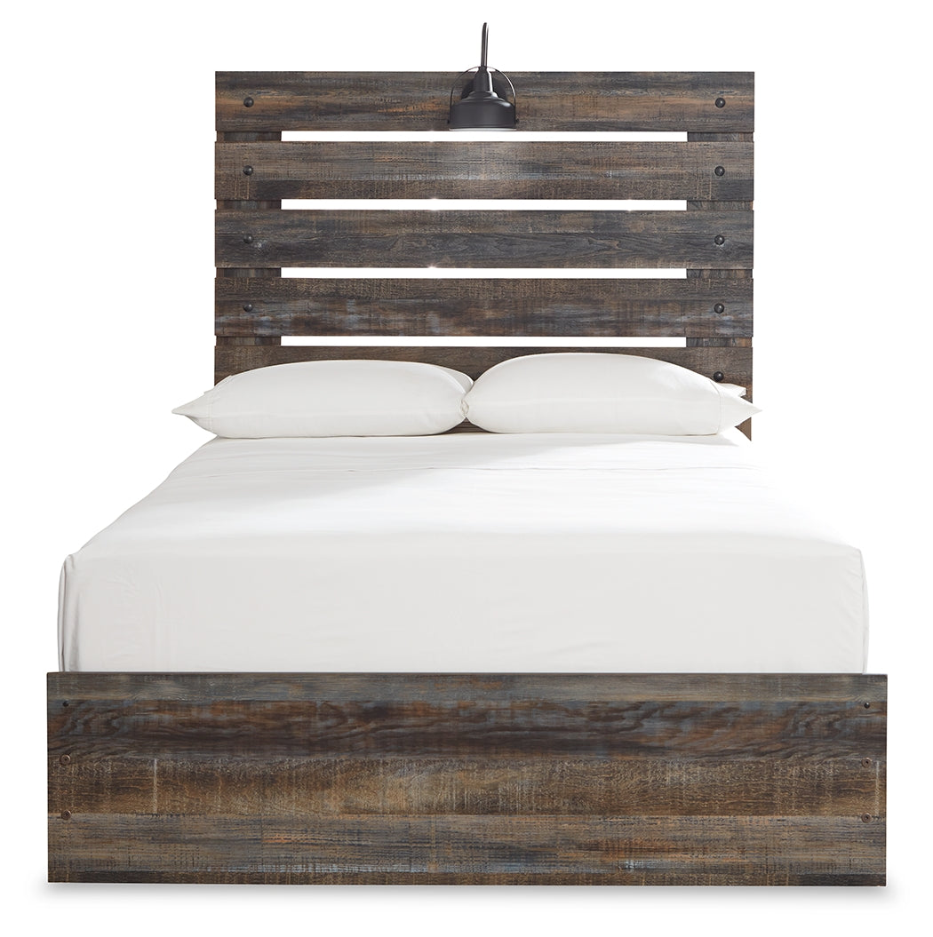 Furniture City Biloxi - Ashley Furniture - Drystan Bedroom - Full Panel Bed / Multi - B211B3