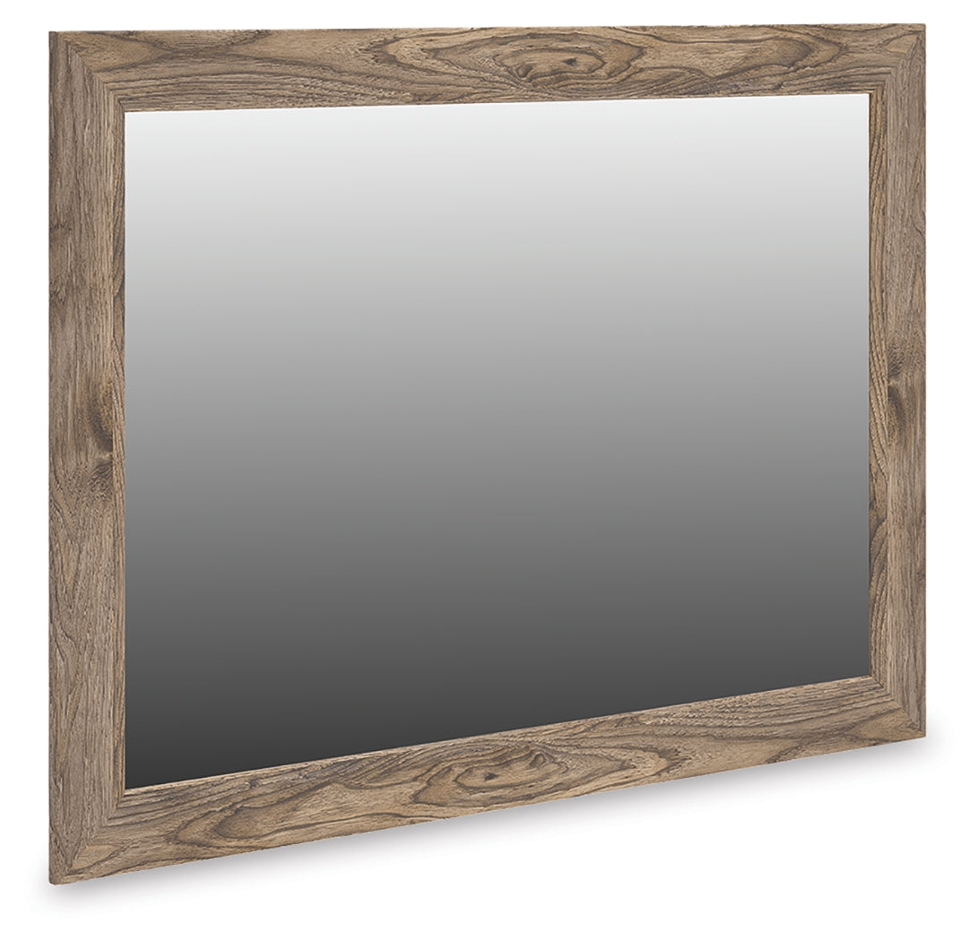 Furniture City Biloxi - Ashley Furniture - Rusticott Bedroom - Bedroom Mirror / Brown - PCB2260-36