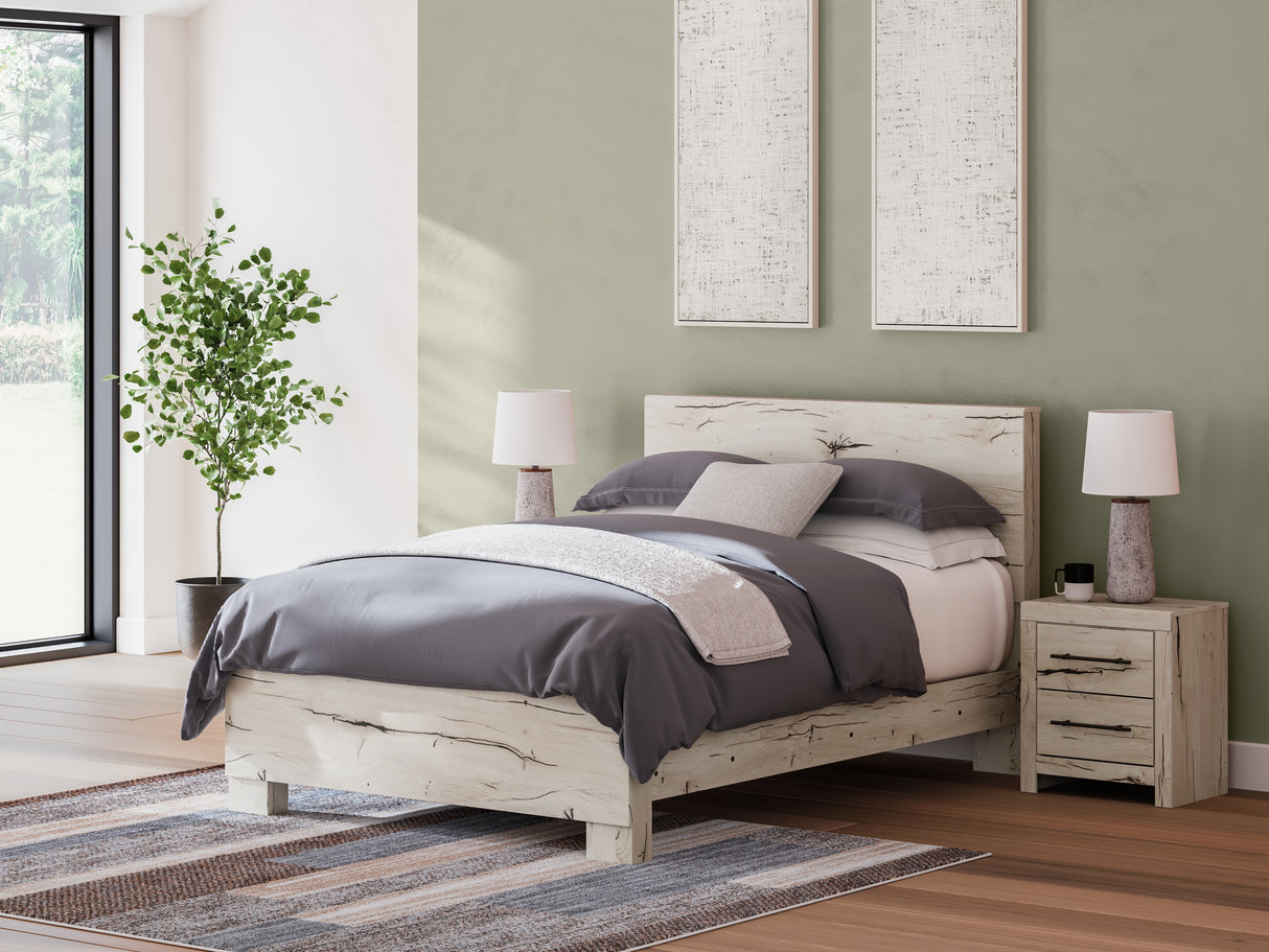 Furniture City Biloxi - Ashley Furniture - Lawroy Bedroom - Queen Panel Bed / Light Natural - B2310B2