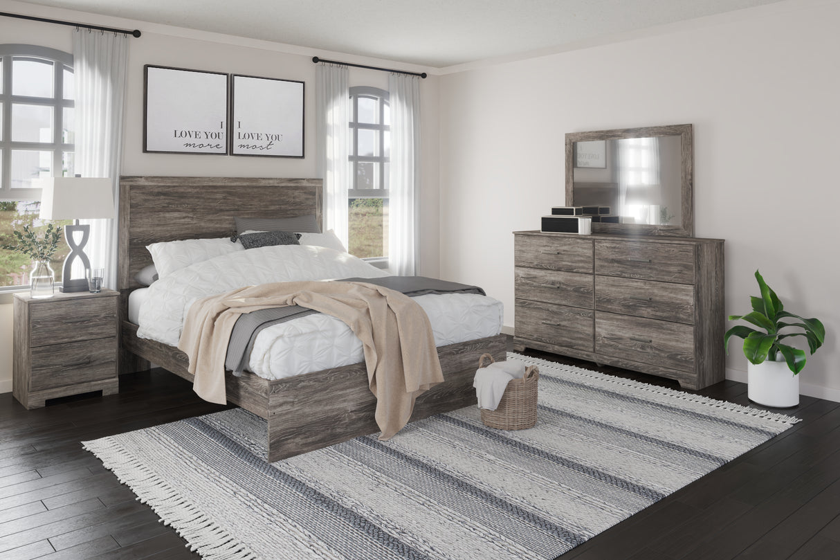 Furniture City Biloxi - Ashley Furniture - Ralinksi Bedroom - Twin Panel Bed / Gray - B2587B11