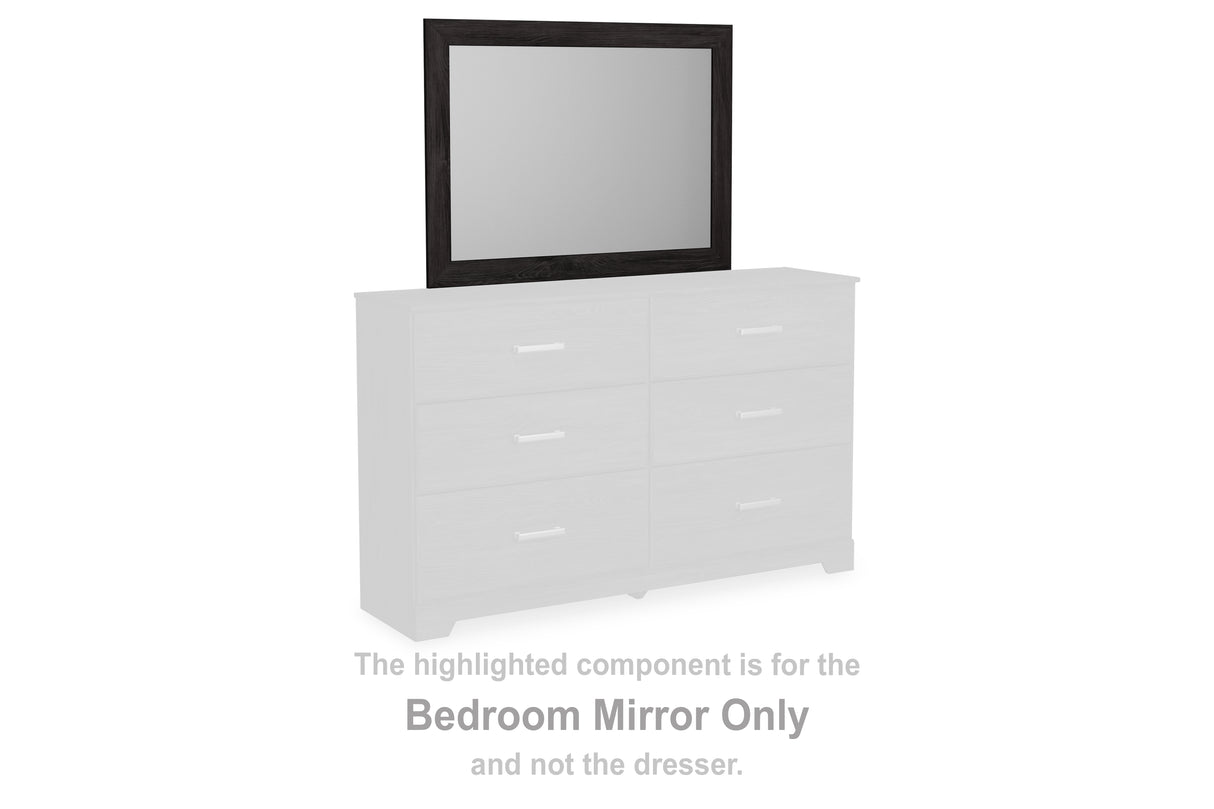 Furniture City Biloxi - Ashley Furniture - Belachime Bedroom - Bedroom Mirror / Charcoal - B2589-36