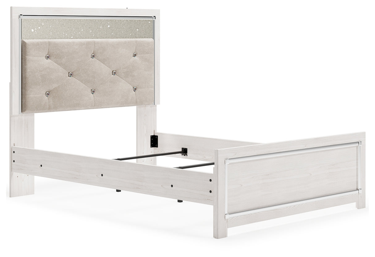 Furniture City Biloxi - Ashley Furniture - Altyra Bedroom - Full Panel Bed / White - B2640B8