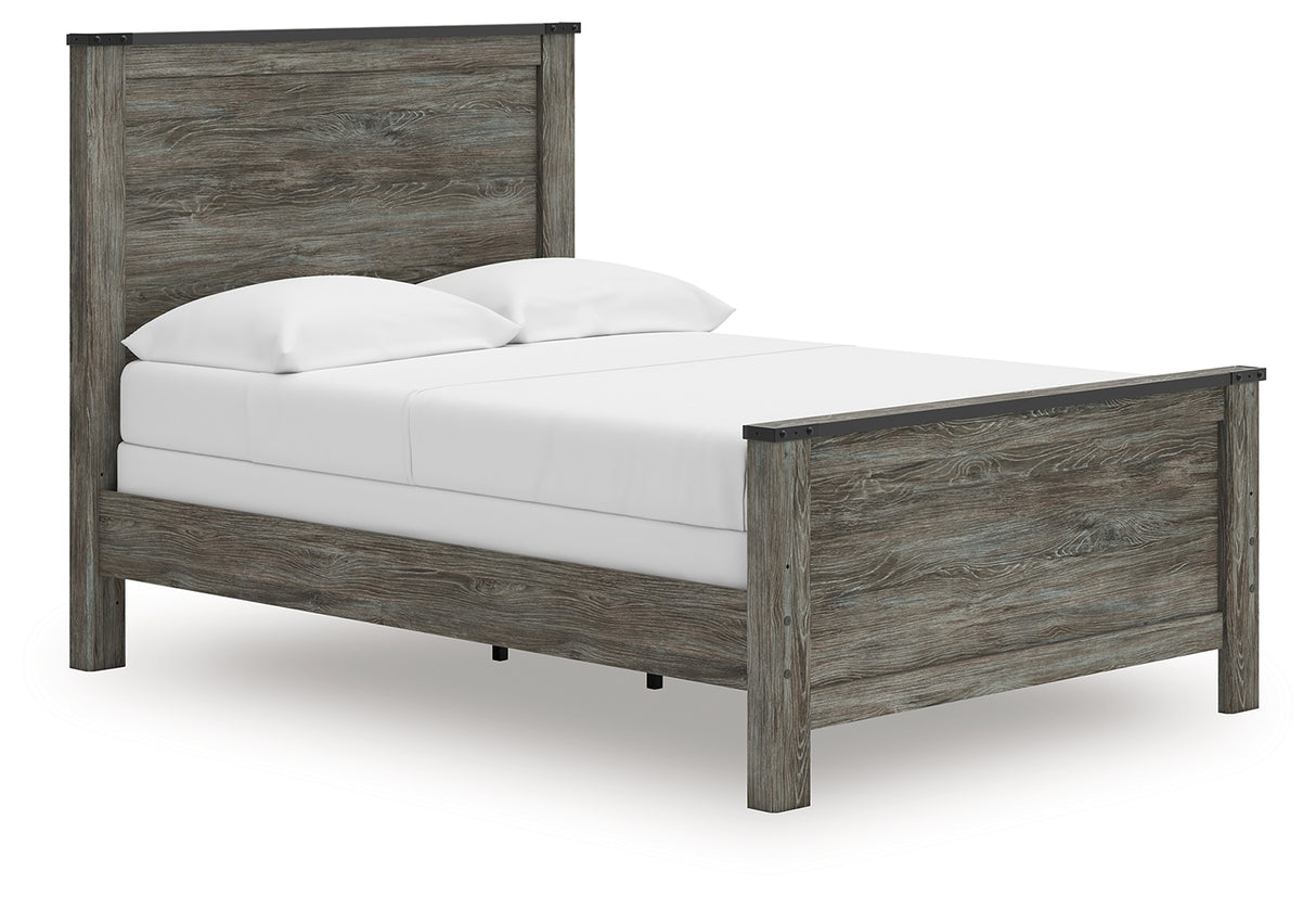 Furniture City Biloxi - Ashley Furniture - Frandern Bedroom - Full Panel Bed / Black/Gray - B4480B19