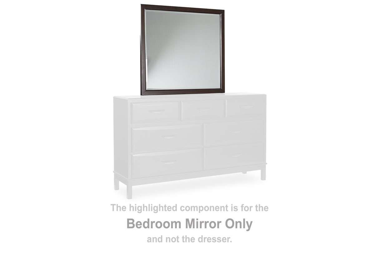 Furniture City Biloxi - Ashley Furniture - Vanmore Bedroom - Bedroom Mirror / Dark Brown - B479-36
