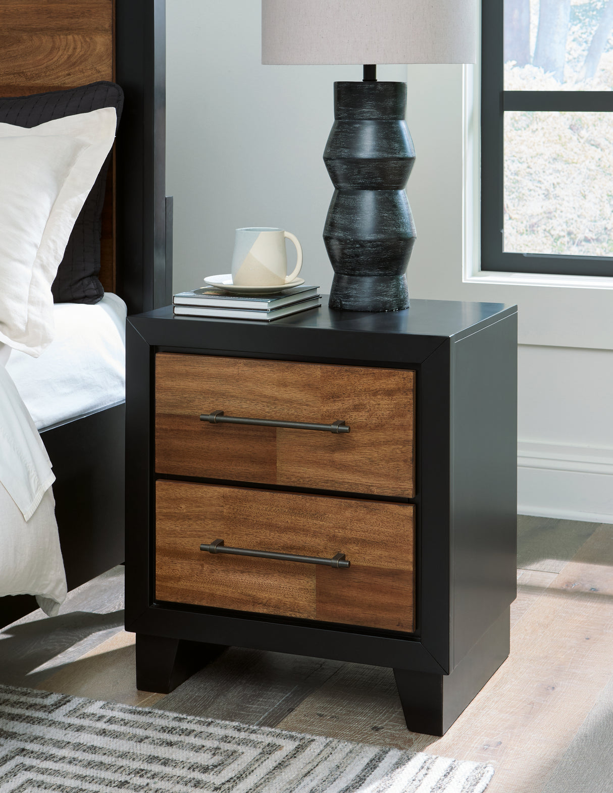 Furniture City Biloxi - Ashley Furniture - Kraeburn Bedroom - Dresser / Brown/Black - B496-31