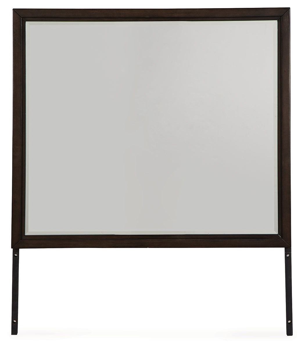 Furniture City Biloxi - Ashley Furniture - Neymorton Bedroom - Bedroom Mirror / Dark Grayish Brown - B618-36