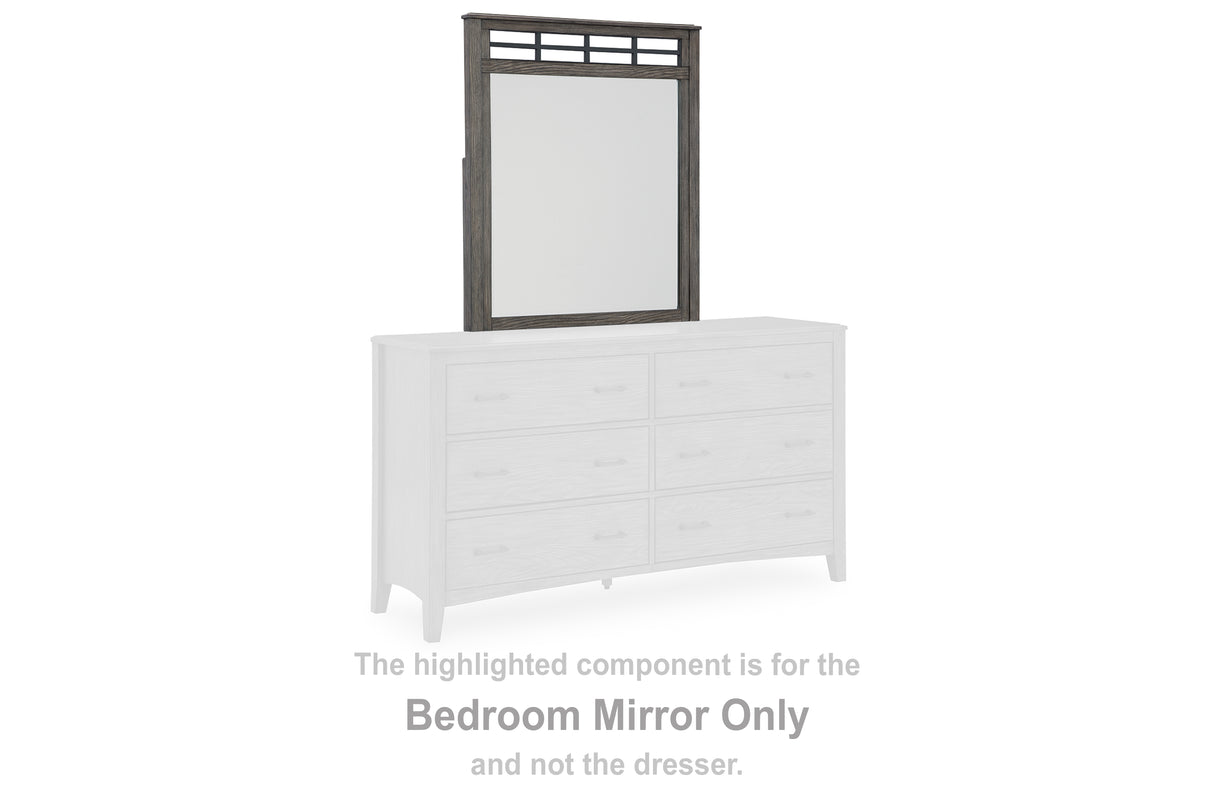 Furniture City Biloxi - Ashley Furniture - Montillan Bedroom - Bedroom Mirror / Grayish Brown - B651-36