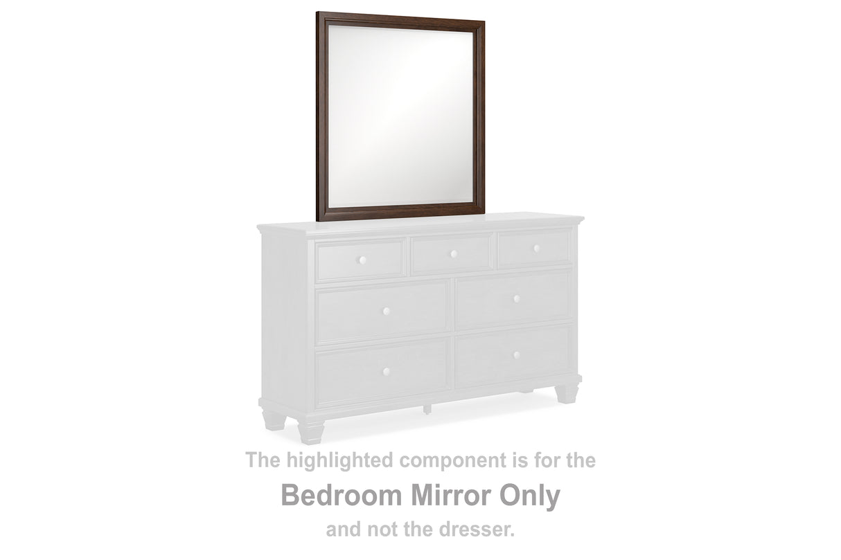Furniture City Biloxi - Ashley Furniture - Danabrin Bedroom - Bedroom Mirror / Brown - B685-36