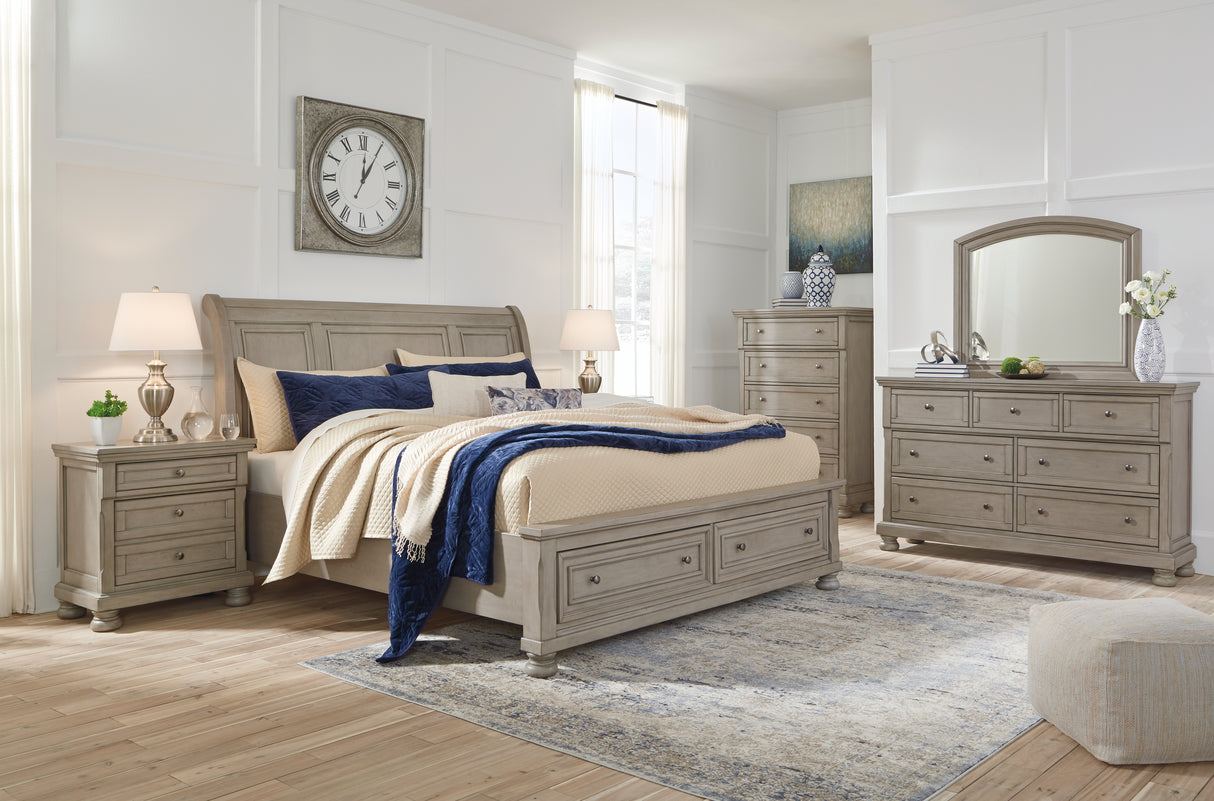 Furniture City Biloxi - Ashley Furniture - Lettner Bedroom - Dresser / Light Gray - B733-31