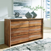 Furniture City Biloxi - Ashley Furniture - Dressonni Bedroom - Dresser / Brown - B790-31