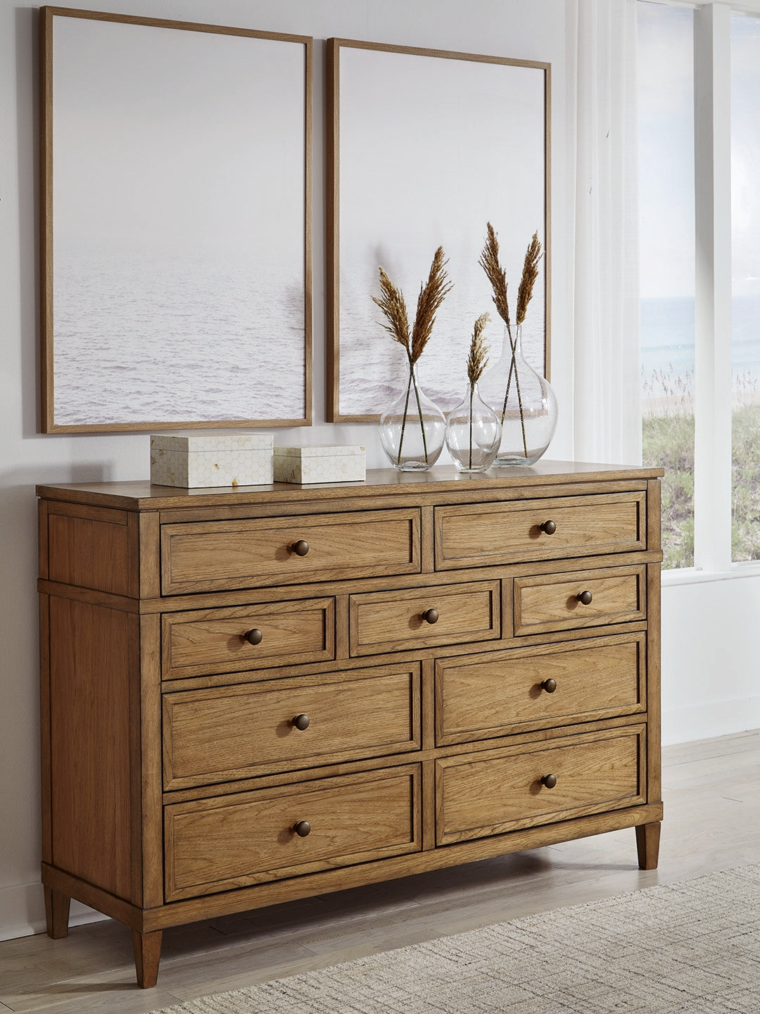 Furniture City Biloxi - Ashley Furniture - Sharlance Bedroom - Dresser / Brown - B895-31