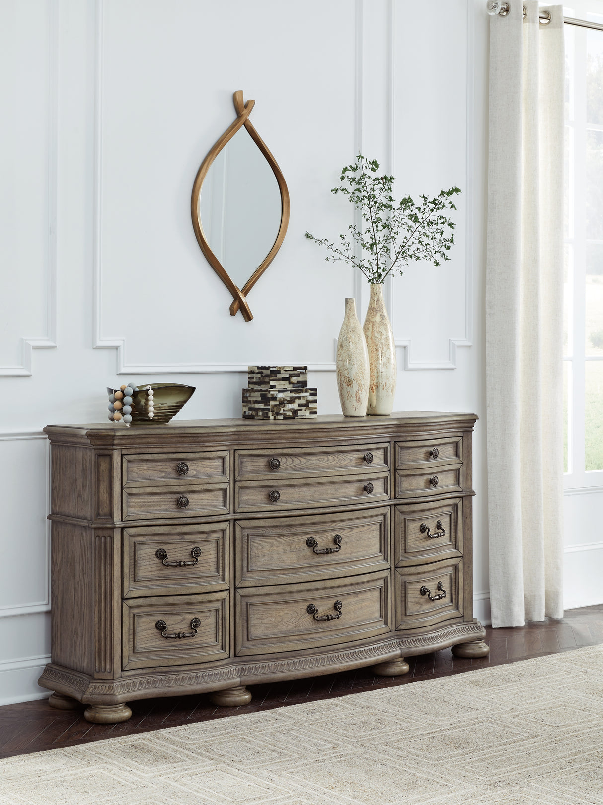 Furniture City Biloxi - Ashley Furniture - Ardenfield Bedroom - Dresser / Light Brown - B944-31