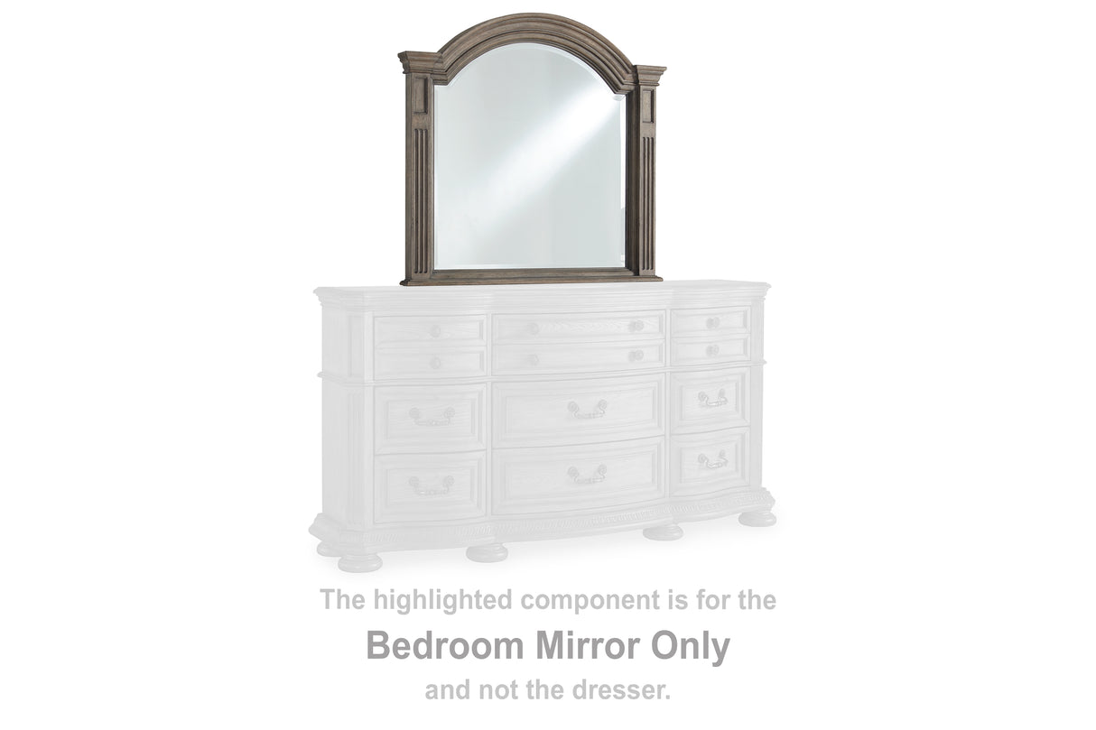 Furniture City Biloxi - Ashley Furniture - Ardenfield Bedroom - Bedroom Mirror / Light Brown - B944-36