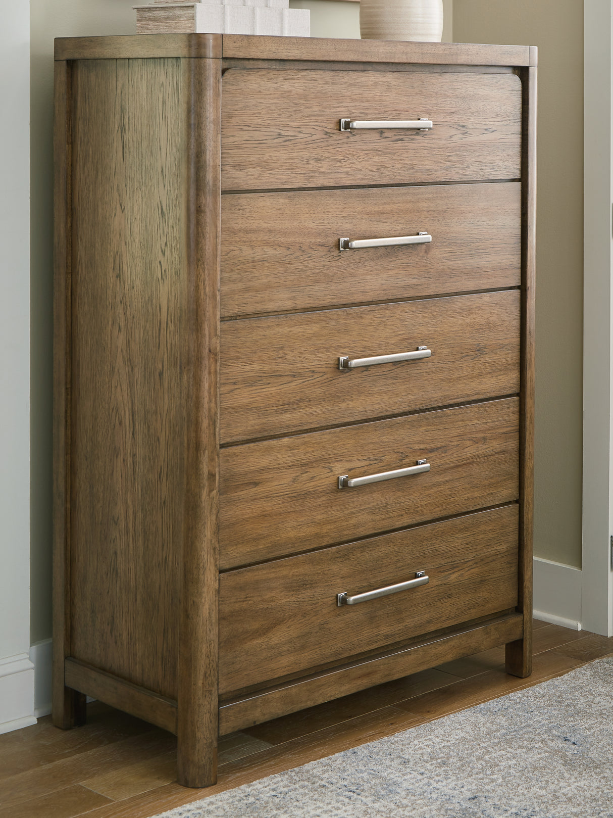 Furniture City Biloxi - Ashley Furniture - Cabalynn Bedroom - Dresser and Mirror / Light Brown - B974B1