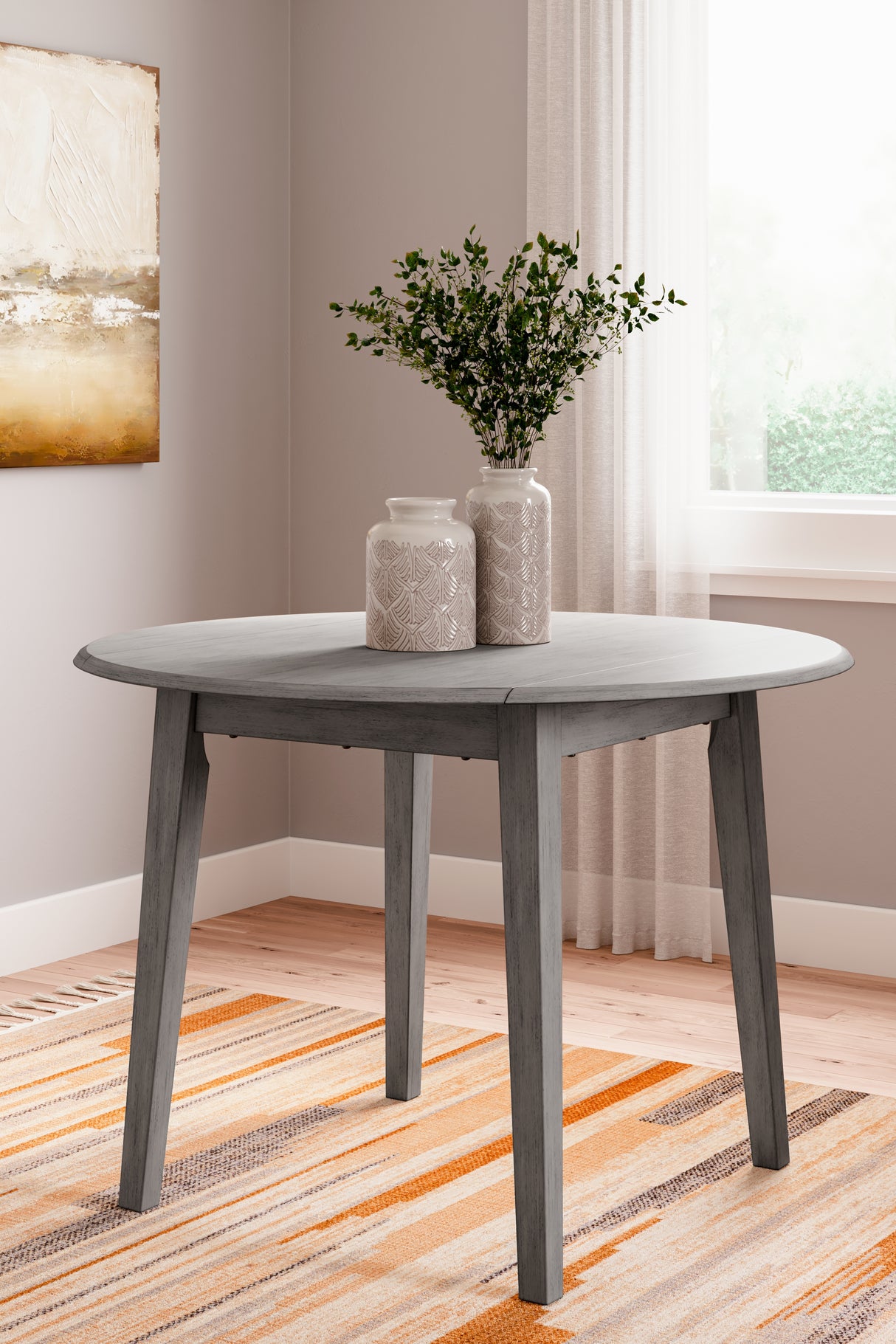 Furniture City Biloxi - Ashley Furniture - Shullden Dining Room - Dining Chair (Set of 2) / Gray - D194-01X2