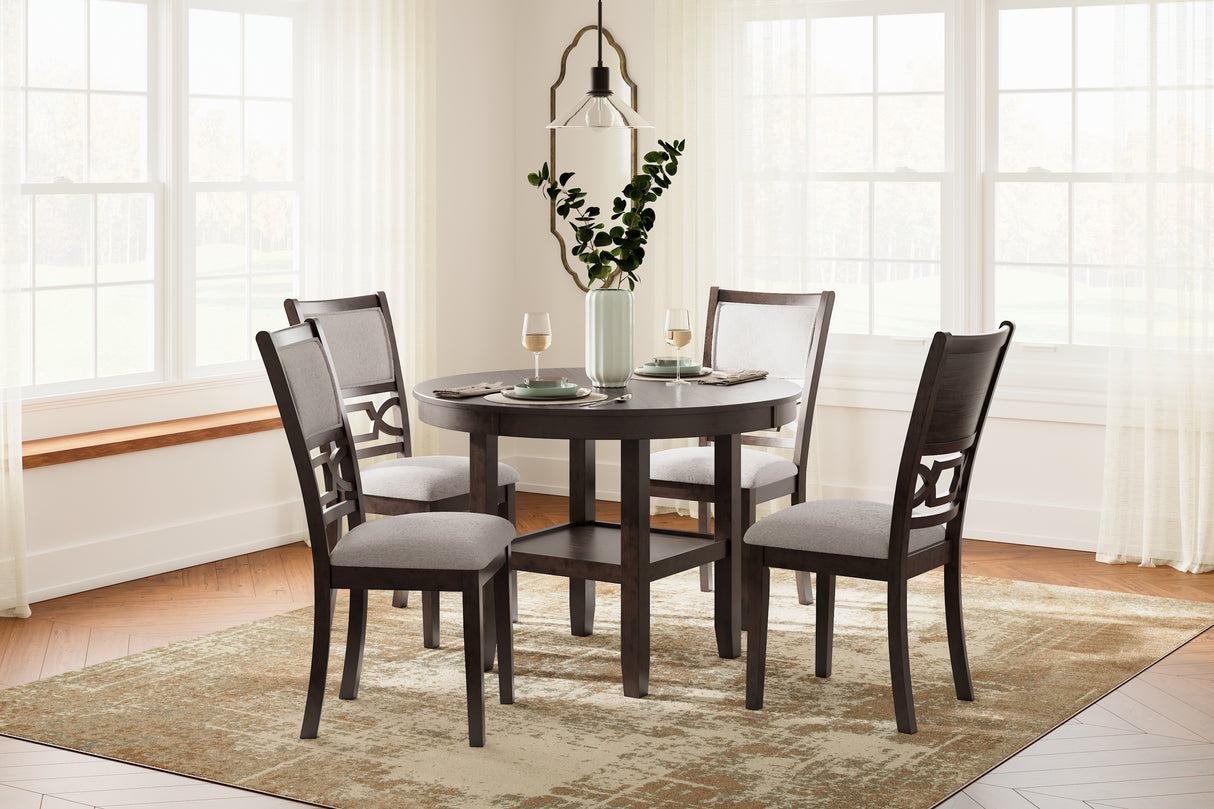 Furniture City Biloxi - Ashley Furniture - Langwest Dining Room - Dining Room Table Set (5/CN) / Brown - D422-225