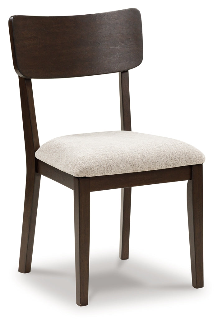 Furniture City Biloxi - Ashley Furniture - Mallenette Dining Chair - Dining UPH Side Chair (Set of 2) / Merlot - PCD607-07