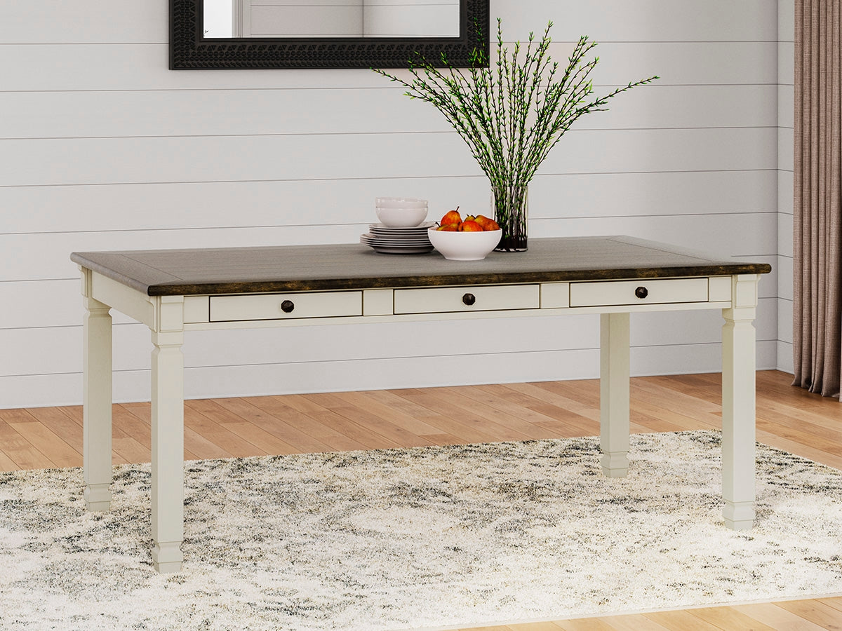 Furniture City Biloxi - Ashley Furniture - Bolanburg Dining Room - Rectangular Dining Room Table / Two-tone - D647-25