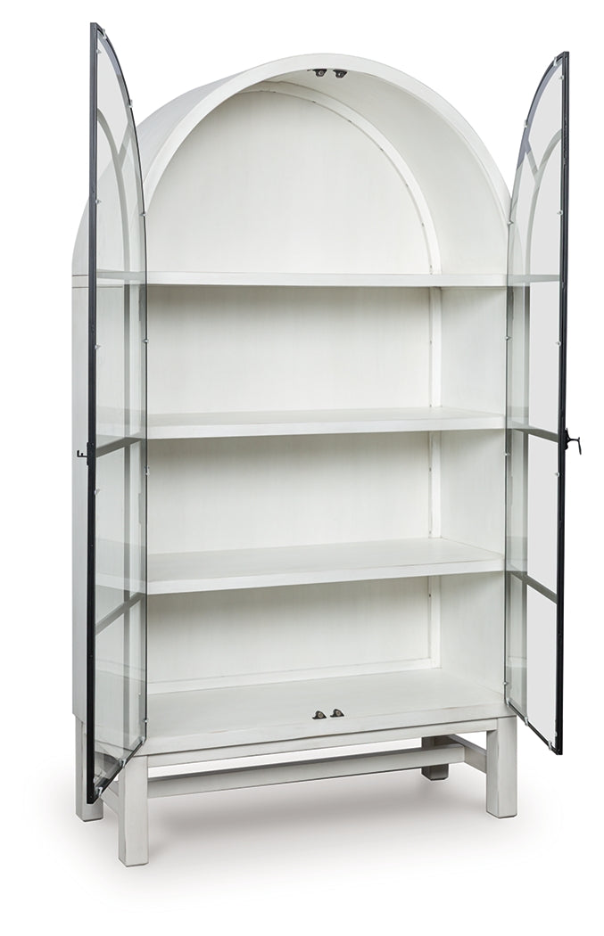 Furniture City Biloxi - Ashley Furniture - Greddinton Display Cabinet - Display Cabinet / Brown/Black - PCD824-476