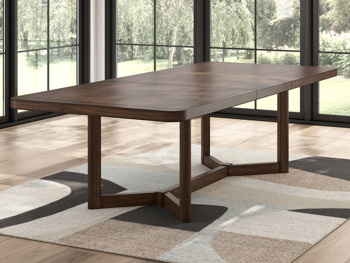 Furniture City Biloxi - Ashley Furniture - Dilenno Dining Extension Table - RECT Dining Room EXT Table / Dark Brown - PCD857-35