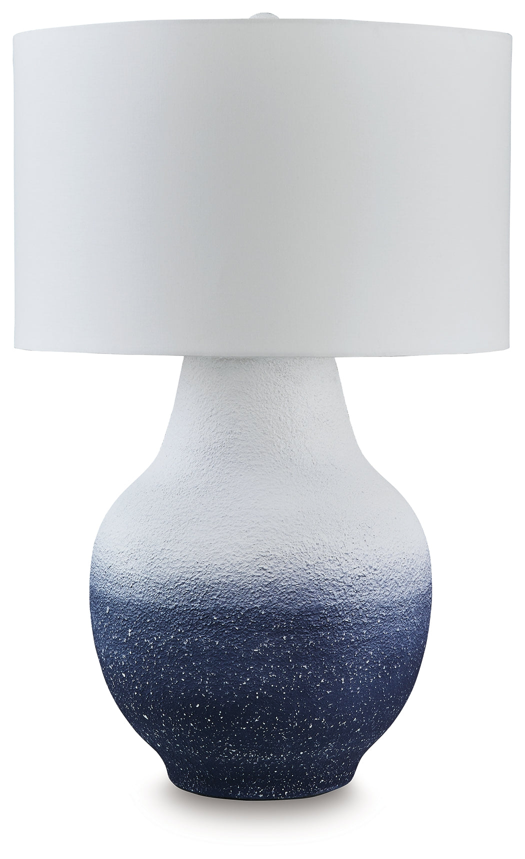 Furniture City Biloxi - Ashley Furniture - Dashland Lighting - Metal Table Lamp (1/CN) / White/Navy - L207514