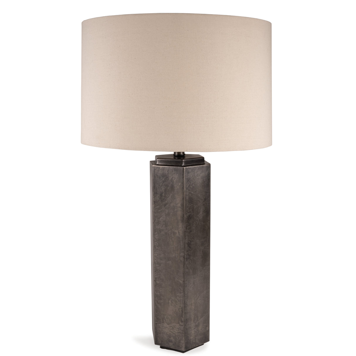 Furniture City Biloxi - Ashley Furniture - Dirkton Lighting - Table Lamp (Set of 2) / Antique Pewter - L208324X2