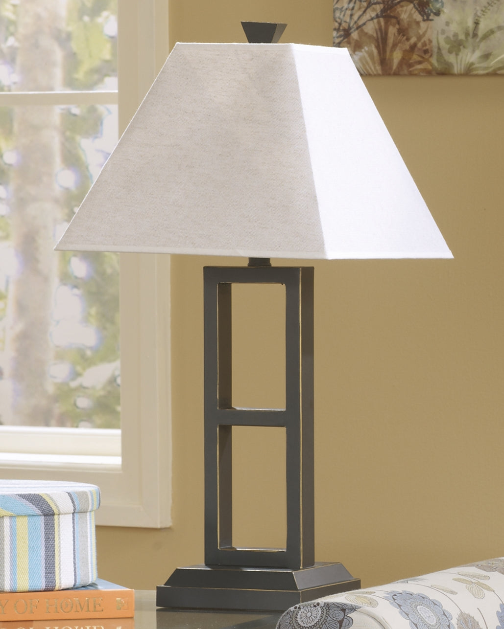Furniture City Biloxi - Ashley Furniture - Deidra Lighting - Metal Table Lamp (Set of 2) / Black - L318924