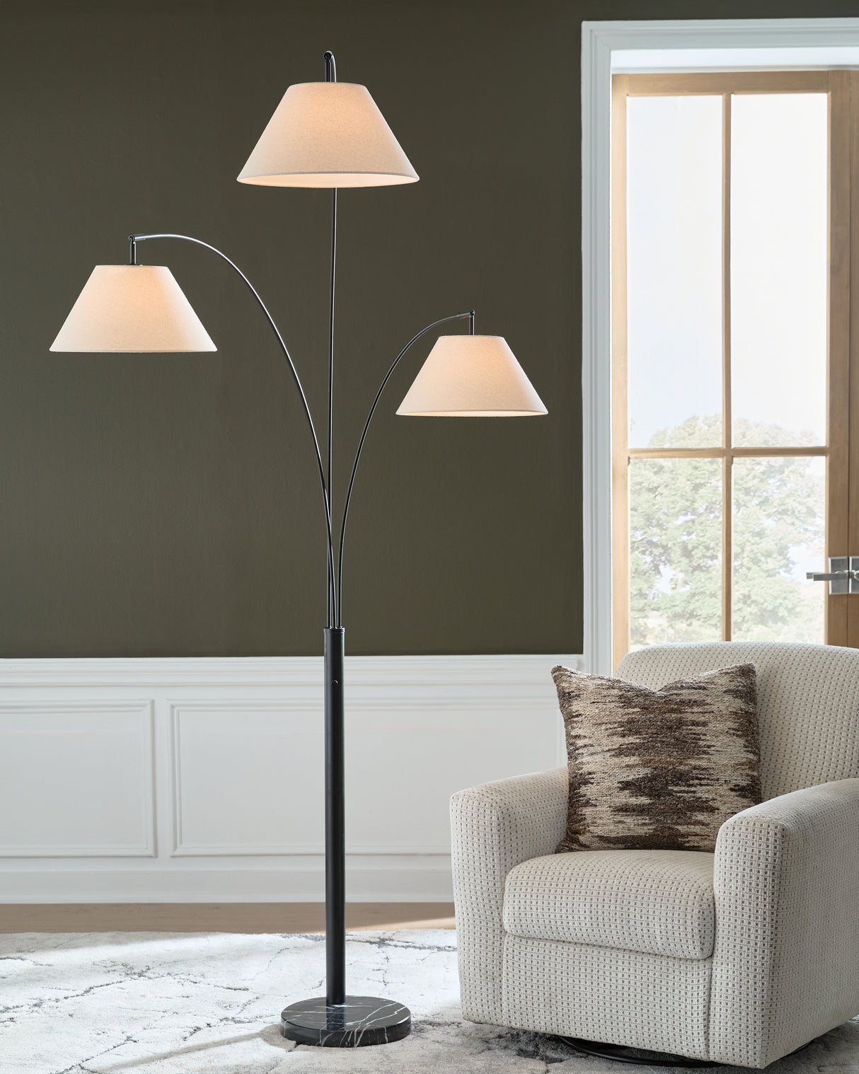 Furniture City Biloxi - Ashley Furniture - Gibbswellner Lighting - Metal Arc Lamp (1/CN) - L725159