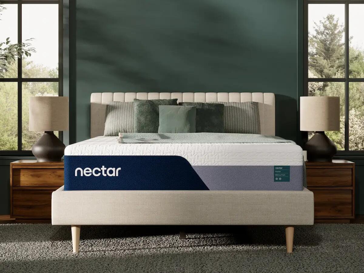 Furniture City Biloxi - Ashley Furniture - Nectar Premier Memory Foam Mattresses - Twin XL / White - M12671