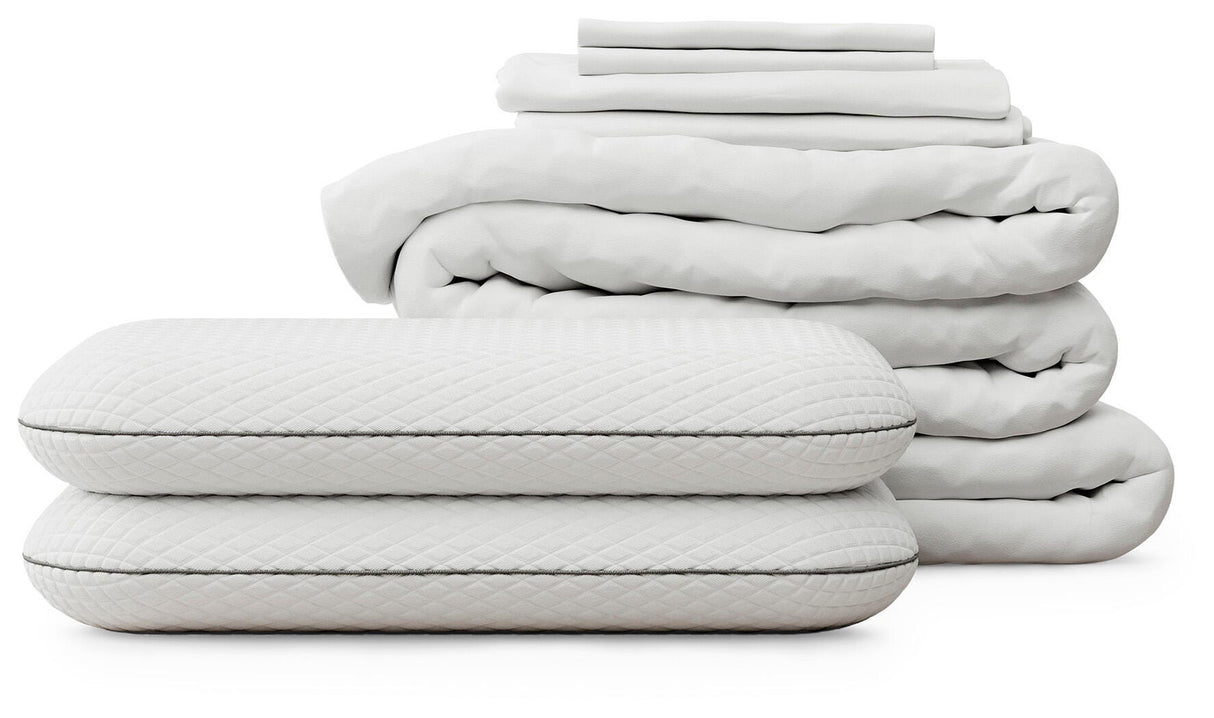 Furniture City Biloxi - Ashley Furniture - RH Mattress Protect Bundle Queen Bedding Bundle - Queen Bedding Bundle - M1B0131