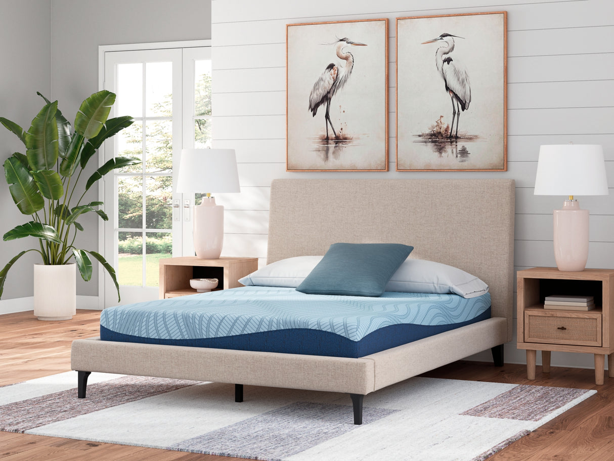 Furniture City Biloxi - Ashley Furniture - Peak 2.0 8 Memory Foam Mattresses - Twin / White - M20411