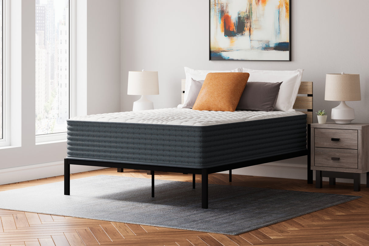 Furniture City Biloxi - Ashley Furniture - Hybrid 1400 Mattresses - Queen / White - M43731