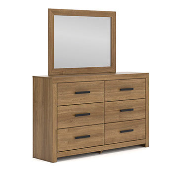 Furniture City Biloxi - Ashley Furniture - Broachmyn Bedroom - Bedroom Mirror / Auburn - PCB1116-36