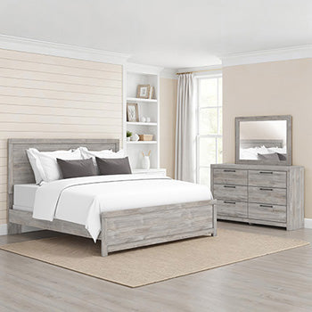 Furniture City Biloxi - Ashley Furniture - Broachmyn Bedroom - Bedroom Mirror / Gray - PCB1120-36