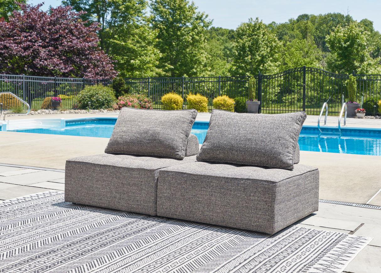 Furniture City Biloxi - Ashley Furniture - Bree Zee Outdoor - 2-Piece Outdoor Sectional / Brown - P160P3